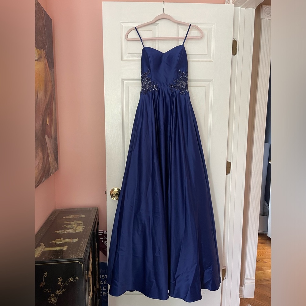 NWT Royal Blue Blondie Nite Prom Dress Sz 3
